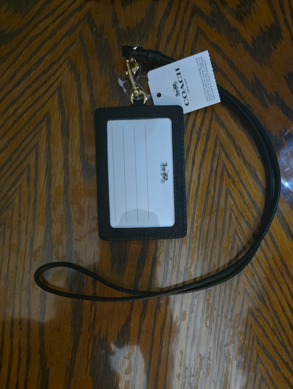 NWT Coach Lanyard